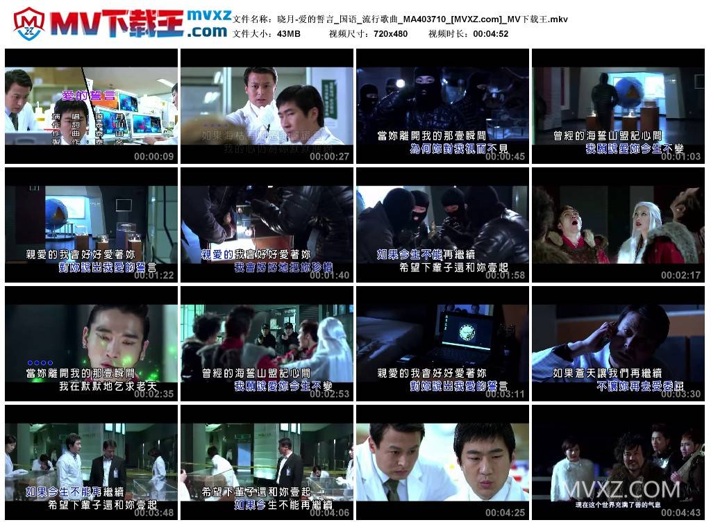晓月-爱的誓言_国语_流行歌曲_MA403710